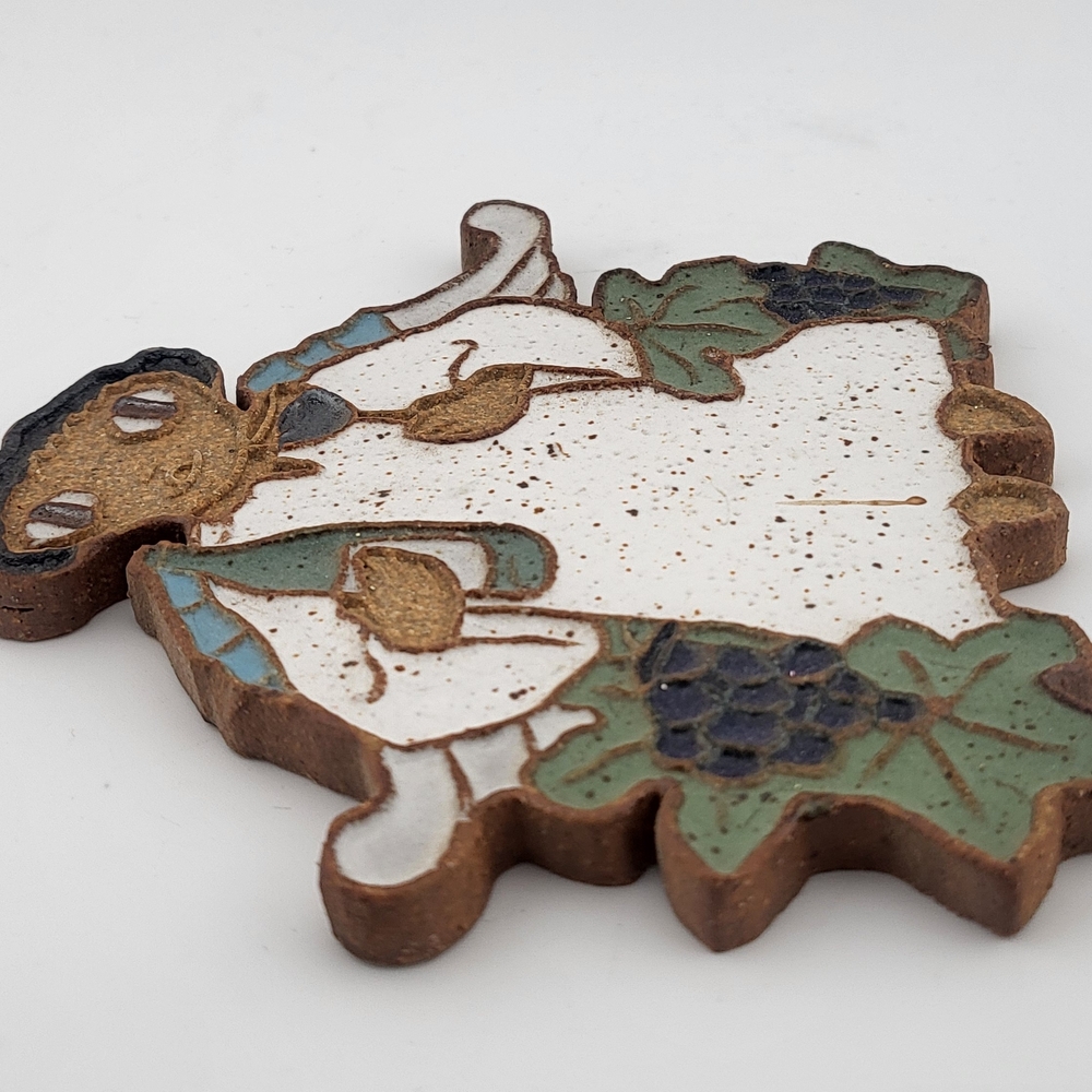 Vintage Ceramic Angel Christmas Ornament - Picture 5 of 11